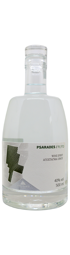 bottle of Plyto Psarades